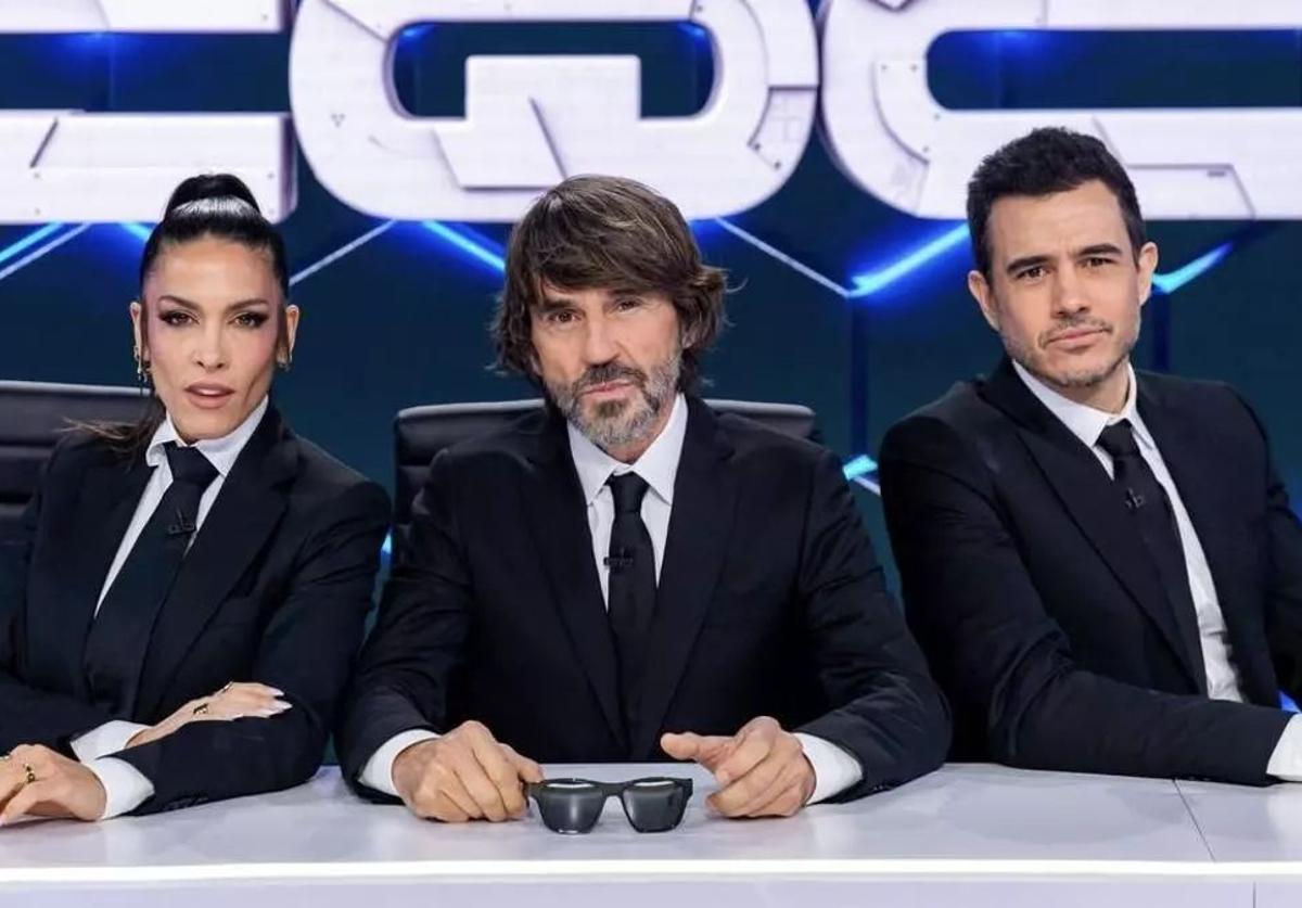 Lorena Castell, Santi Millán y Pablo Batista, presentadores de 'CQC'.