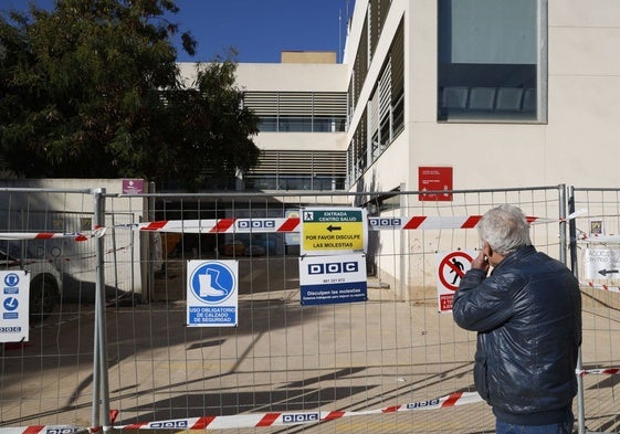 Las obras continúan en la planta baja del centro de salud de Paiporta.