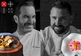 Cuatro manos, cuatro estrellas Michelin: el menú que preparan en Valencia Luis Valls y Mario Sandoval