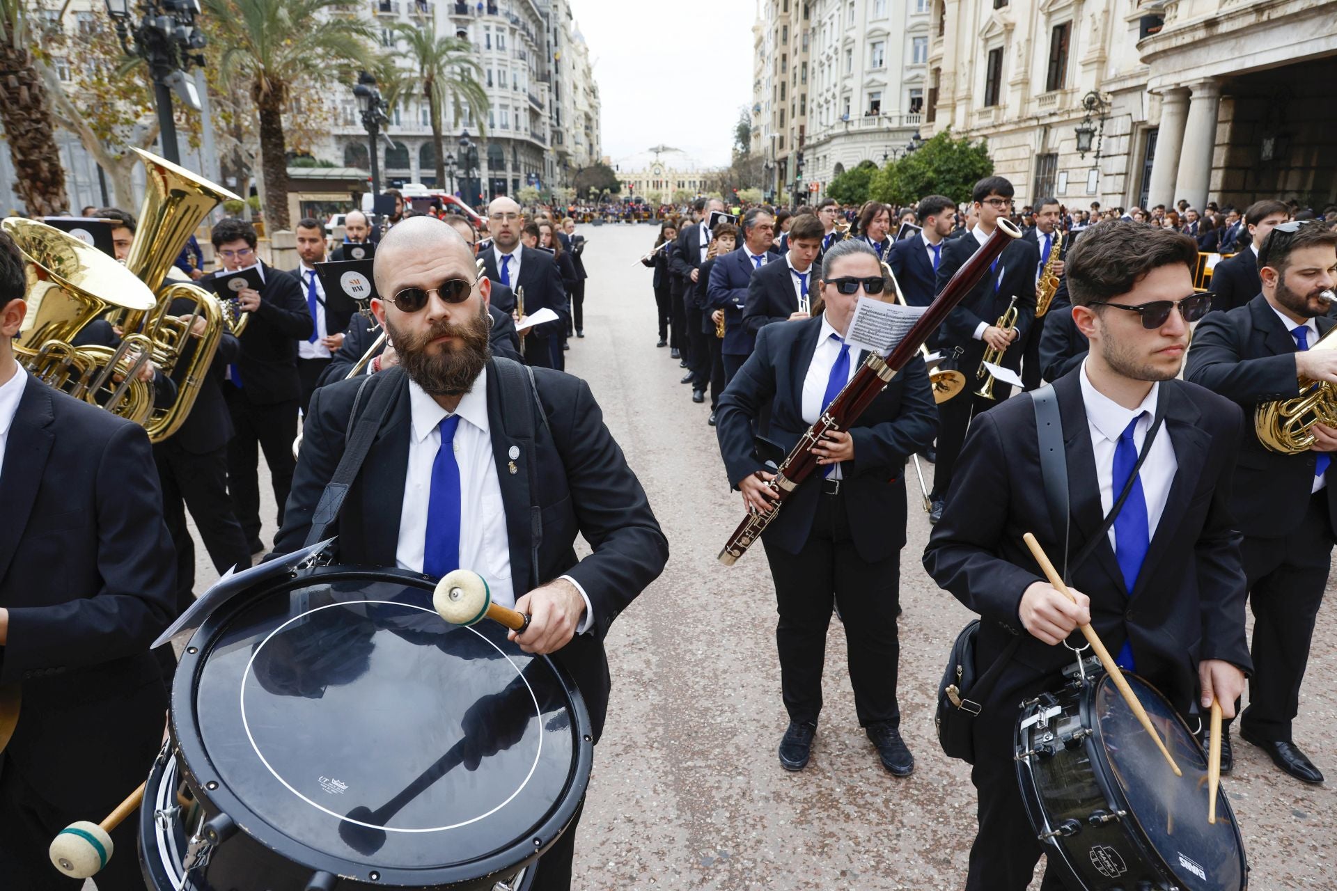 FOTOS | Mascletà y Entrada de Bandas del domingo 23 de febrero