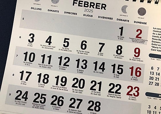 Confirmado el puente festivo del 28 de febrero para nueve millones de españoles