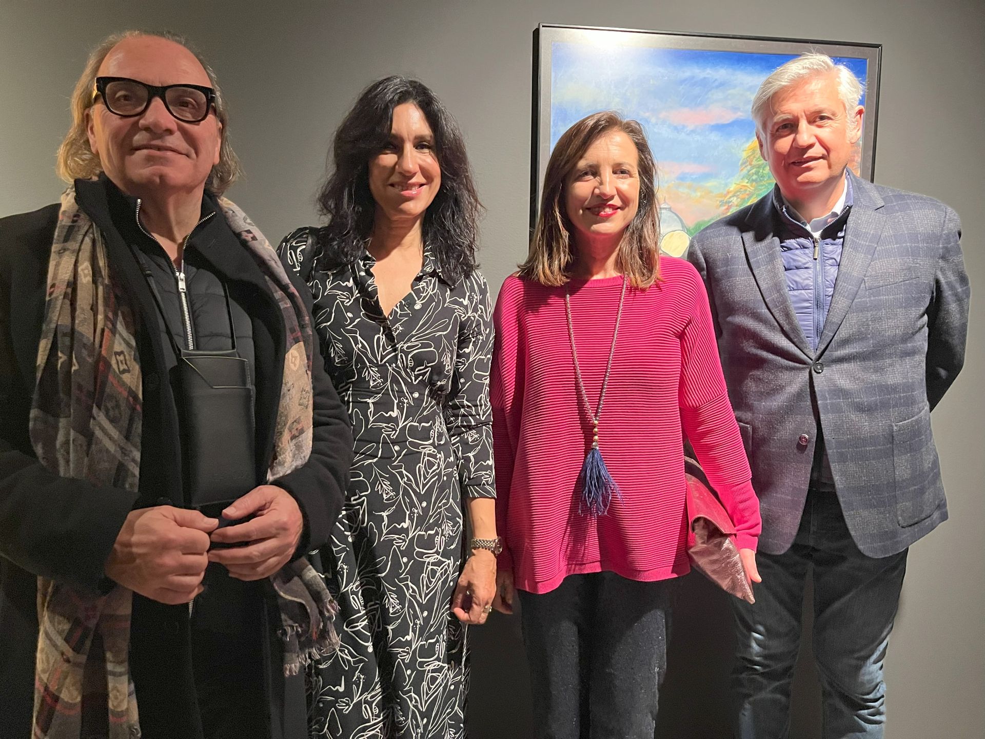 Luis Sendra, María José Gratacós, Marta Alonso y José Vicente Navarro.