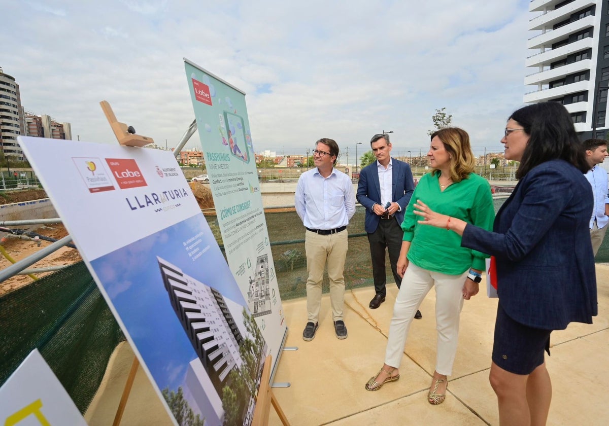 Proyecto urbanístico que presentó la alcaldesa de Valencia, María José Catalá, en Turianova.