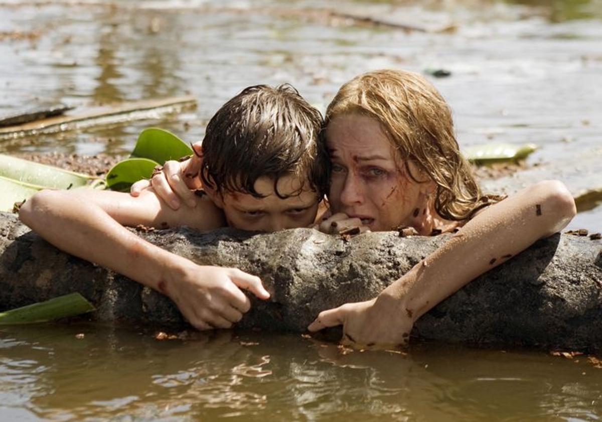 Fotograma de 'Lo imposible', de Juan Antonio Bayona.