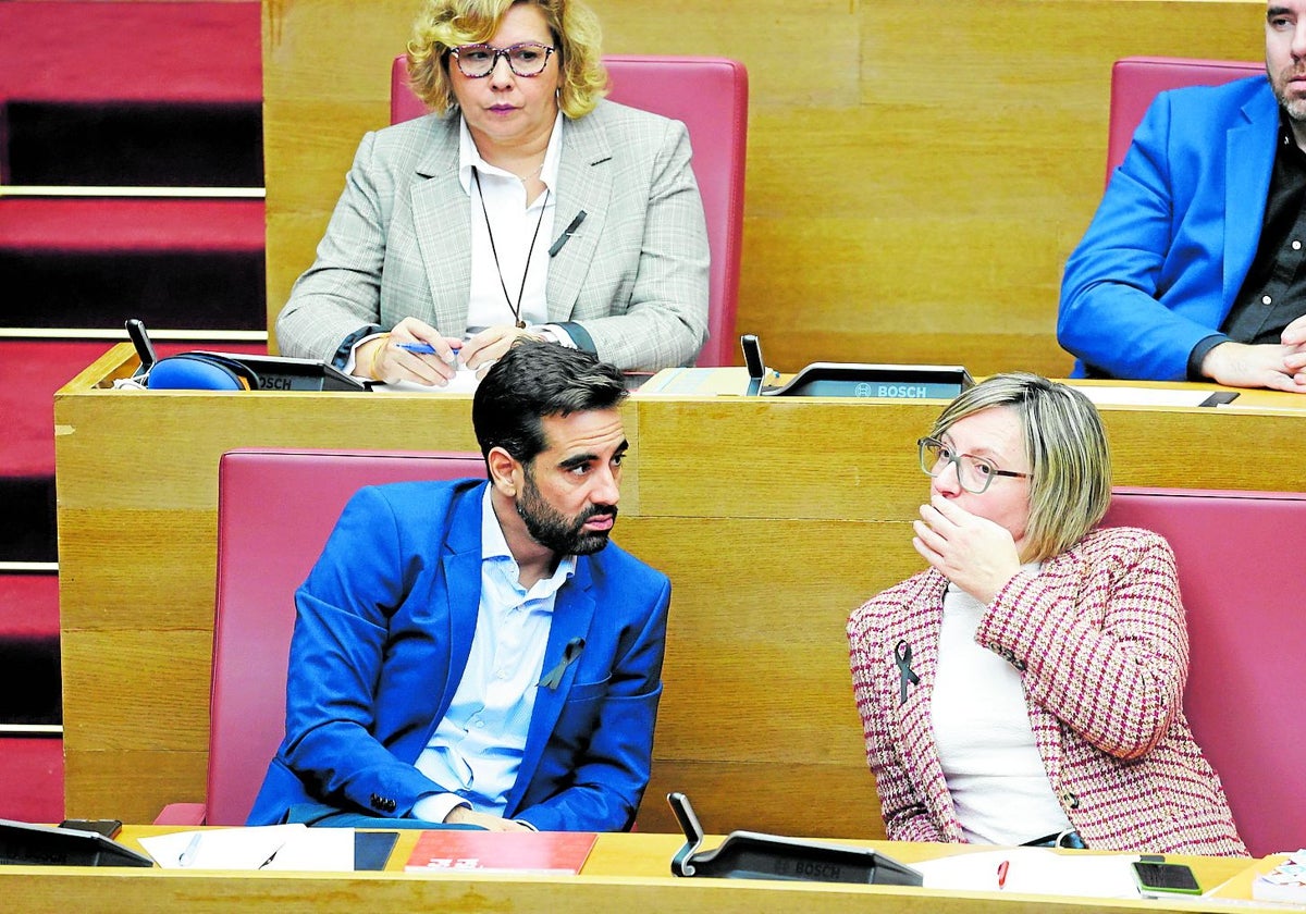 El síndic José Muñoz, en Les Corts.