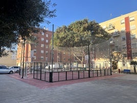 Plaza Casota de Paiporta, ya reconstruida.