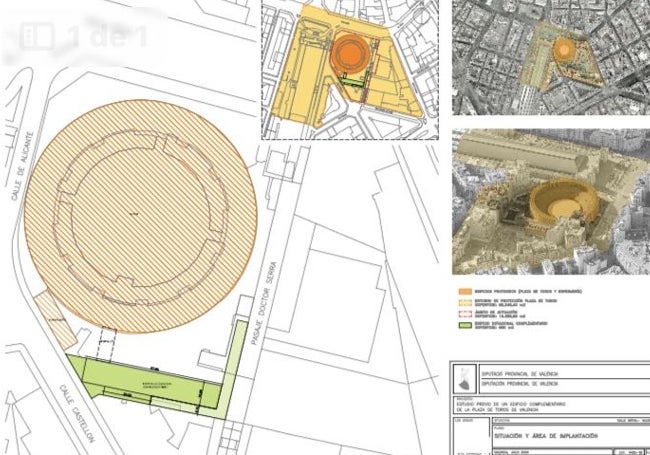 Plano de situación que incluye el proyecto.