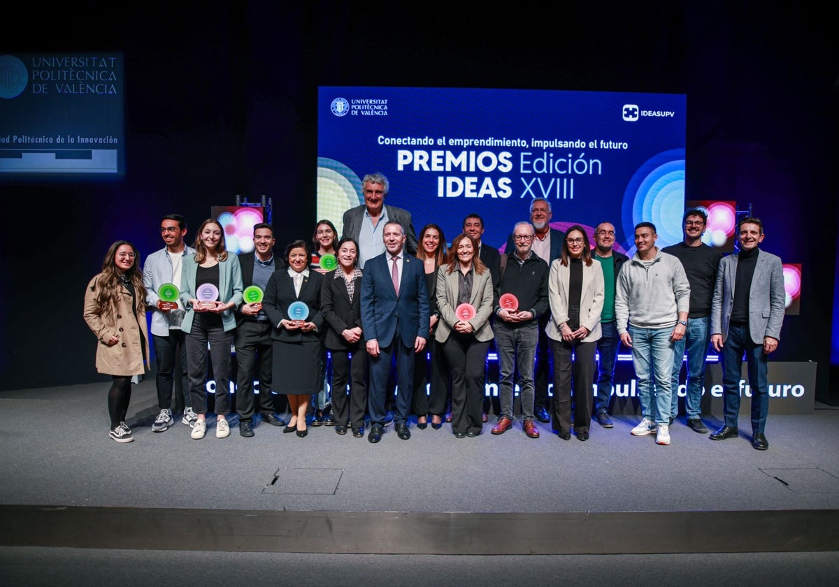 Premiados de la decimoctava edición del certamen.