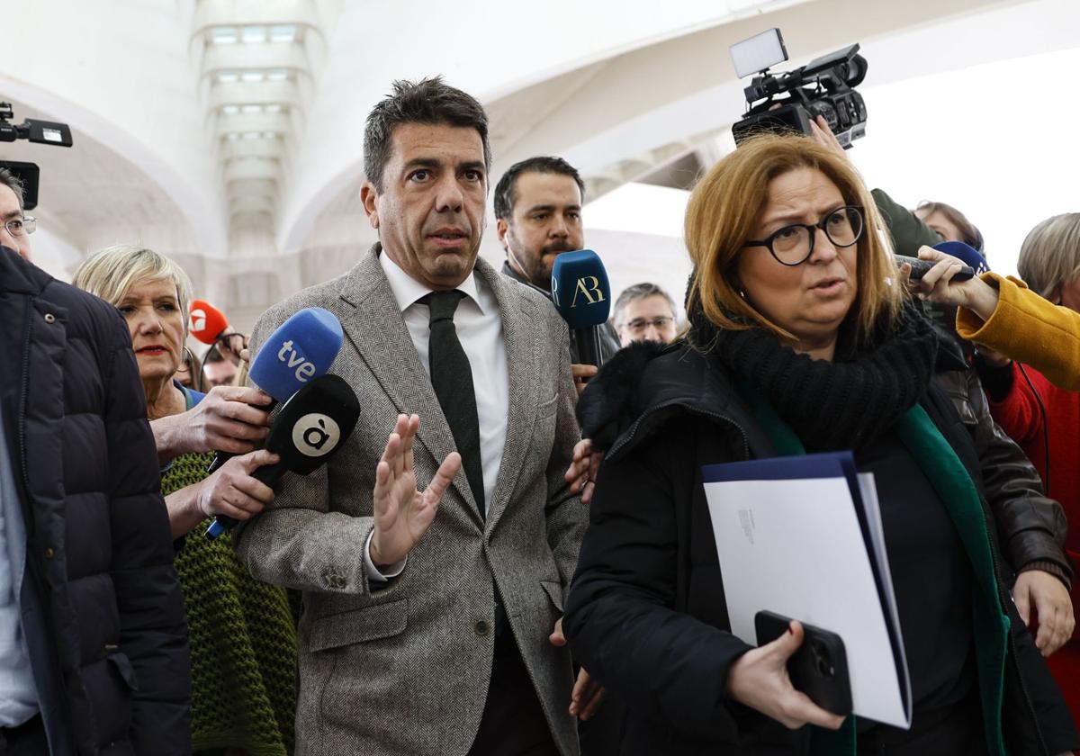 El presidente de la Generalitat a su llegada al Congreso de Formación Profesional.