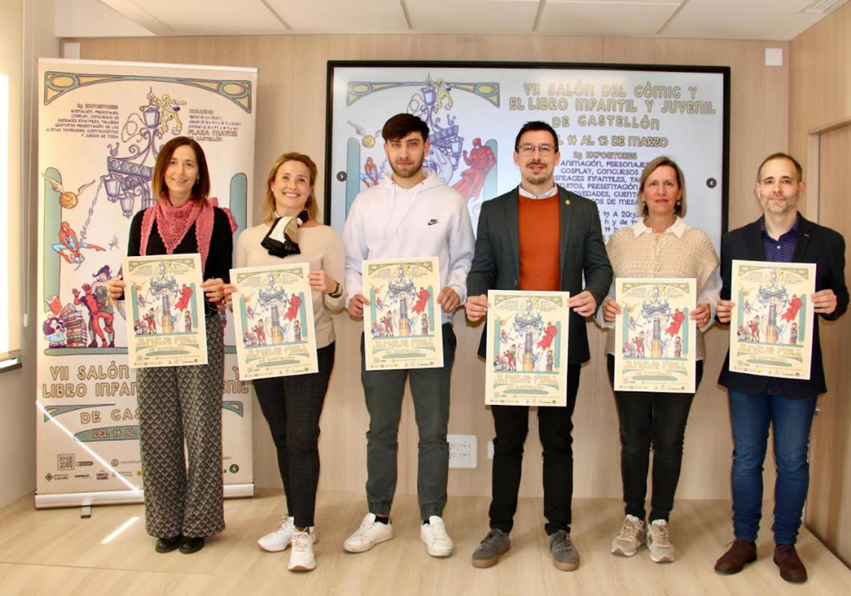 Castellón presenta la VII edición del Salón del Cómic y El Libro Infantil y Juvenil para de dinamizar el comercio local