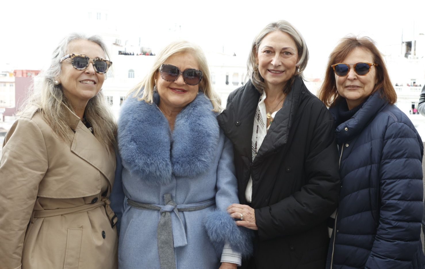 Ana Bruger, Carmen de Rosa, Concha Frigols e Inmaculada Bruger.