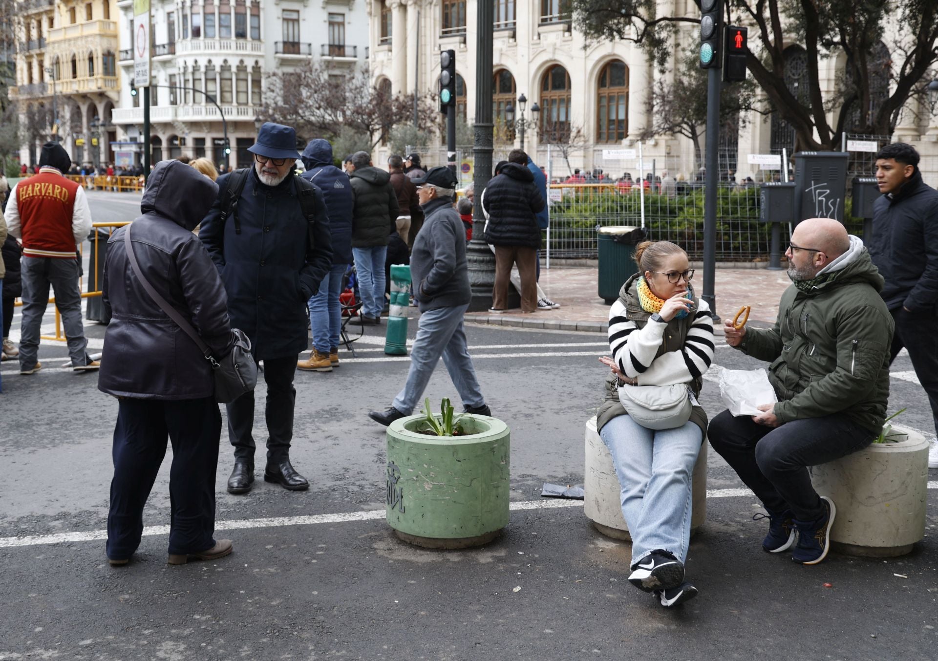 FOTOS | Mascletà del domingo 2 de marzo de las Fallas de Valencia 2025