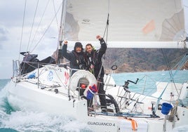 El Guaguanco IV, la tripulación campeona de la Regata de Invierno