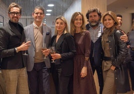 Álex Jordán, Fran Sanchis y Alicia Chirivella, Elena Ravello, Mario Mariner y María Cosín.