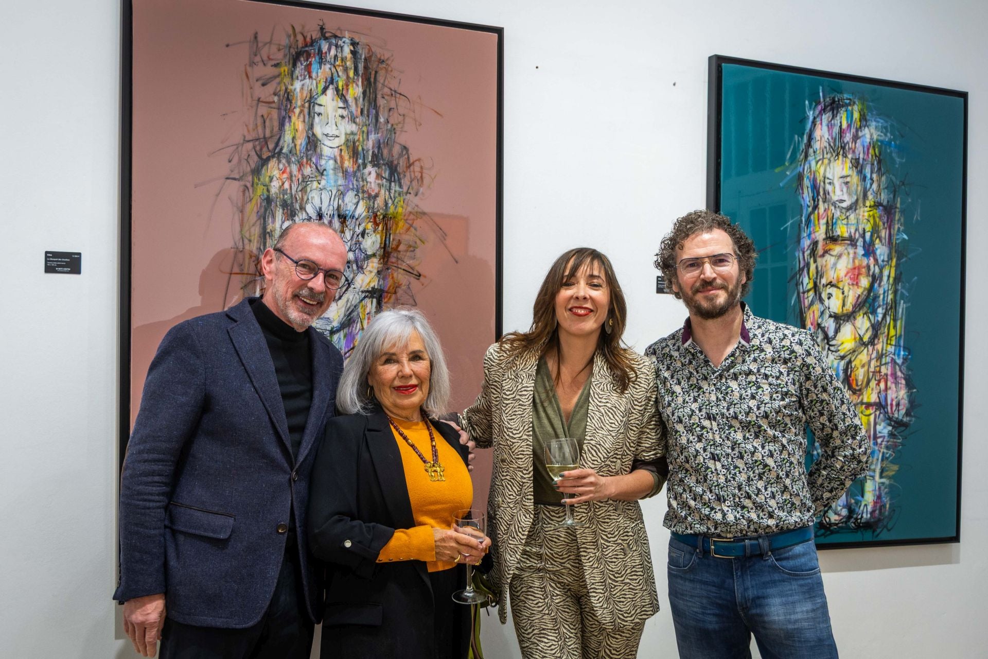 Pilar Lorente, Cristina Amador, Javier Ruiz, Ana Martínez y Ricardo Marcilla.