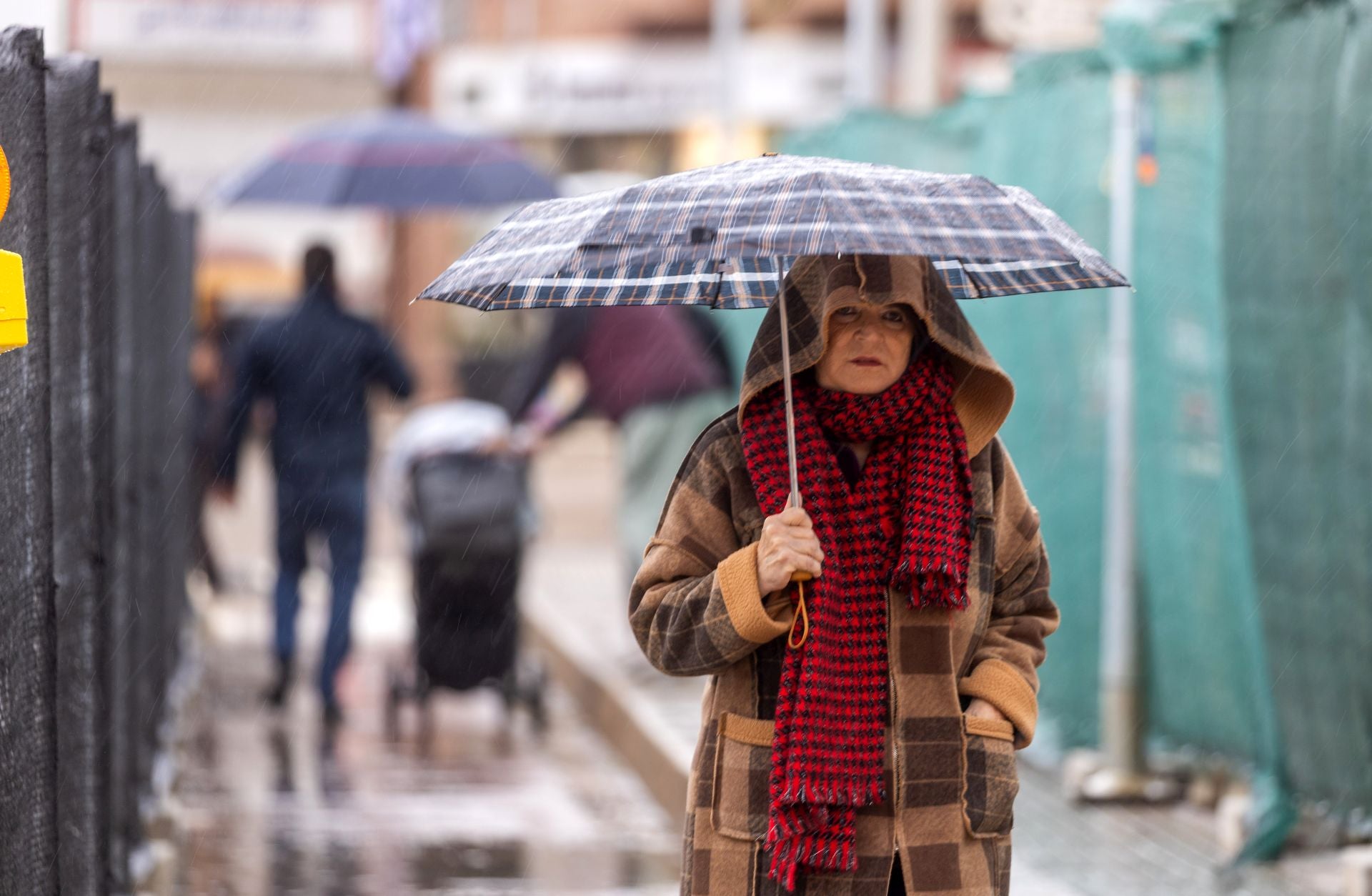 FOTOS | Jornada de precipitaciones en Paiporta