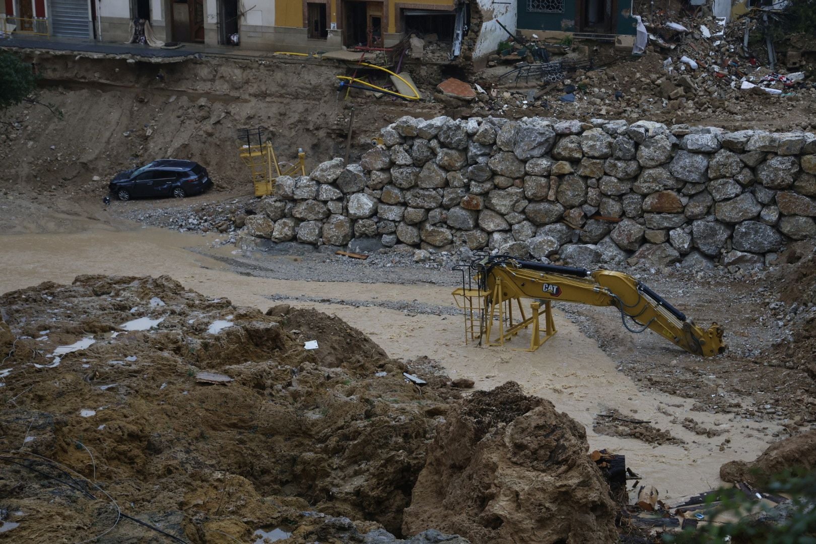 FOTOS | Las fuertes lluvias golpean la Comunitat Valenciana este lunes
