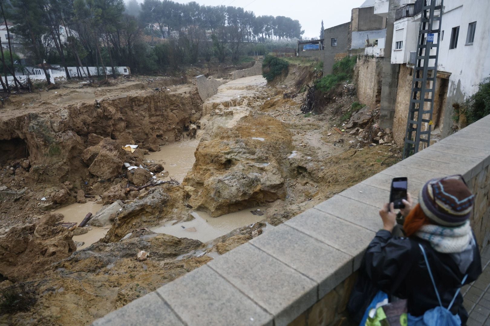FOTOS | Las fuertes lluvias golpean la Comunitat Valenciana este lunes