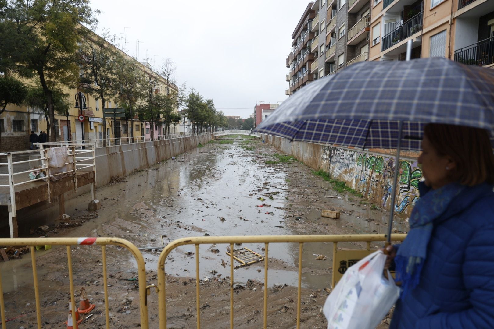 FOTOS | Las fuertes lluvias golpean la Comunitat Valenciana este lunes