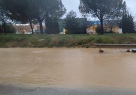 FOTOS | Las fuertes lluvias golpean la Comunitat Valenciana este lunes