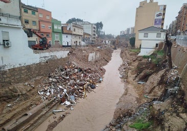 La Generalitat moviliza a los Bomberos para vigilar el caudal del barranco del Poyo en Chiva