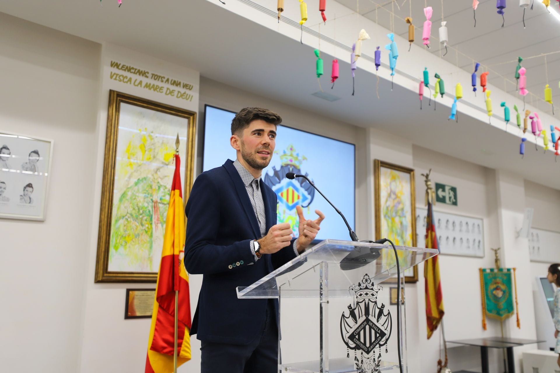 La Falla Convento muestra las maquetas de sus fallas