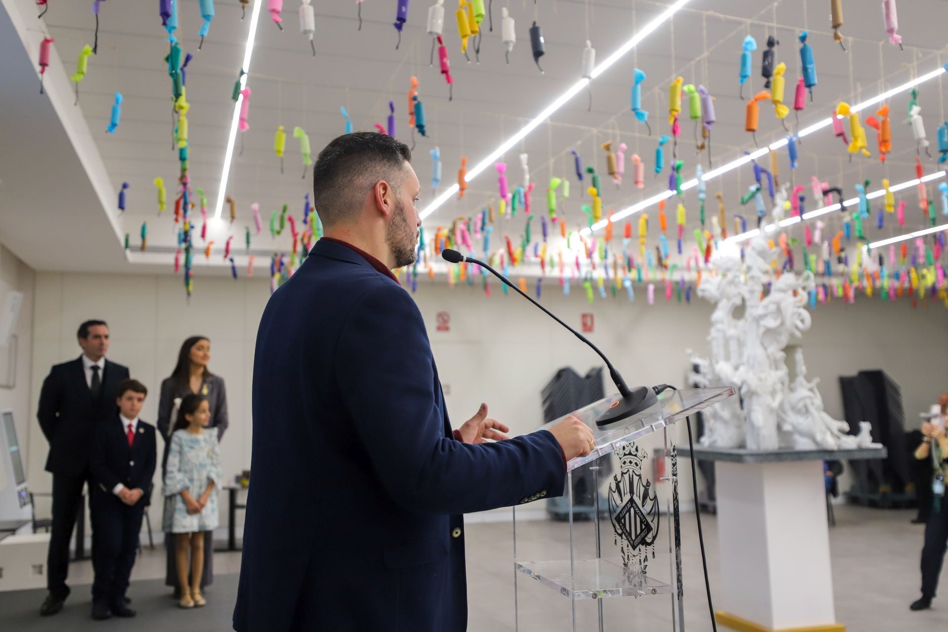 La Falla Convento muestra las maquetas de sus fallas