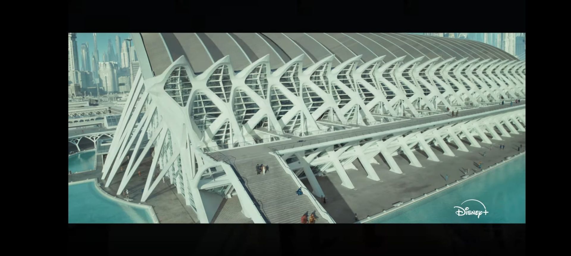 Imagen secundaria 2 - Así luce la Ciudad de las Artes de Valencia en &#039;Star Wars&#039;