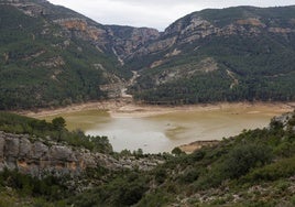 Vista de la presa de Buseo.