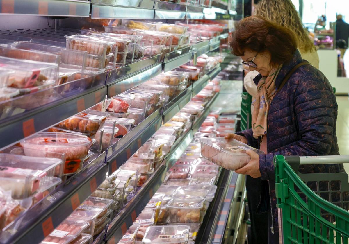 Supermercado de Mercadona. Imagen de archivo.