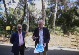 José Gosálbez, durante un acto como concejal de Devesa-Albufera