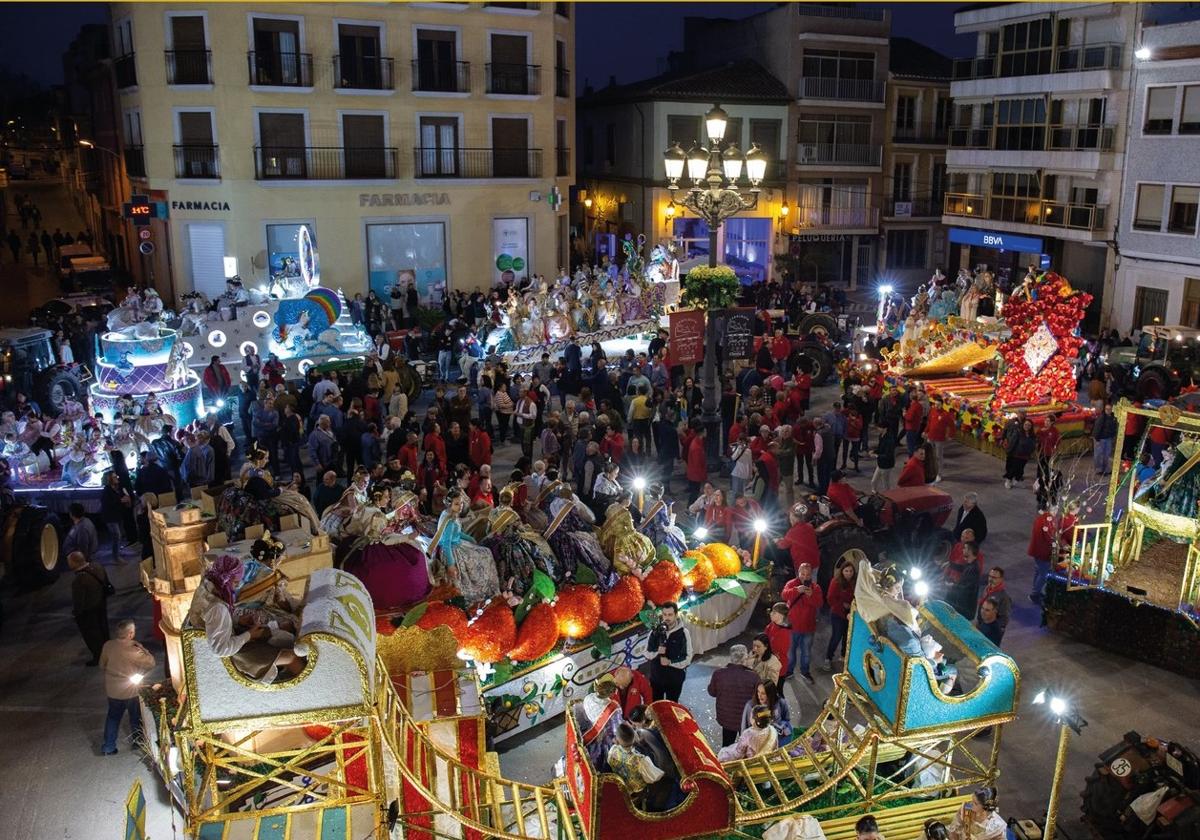 Cabalgata de San José en Cheste.