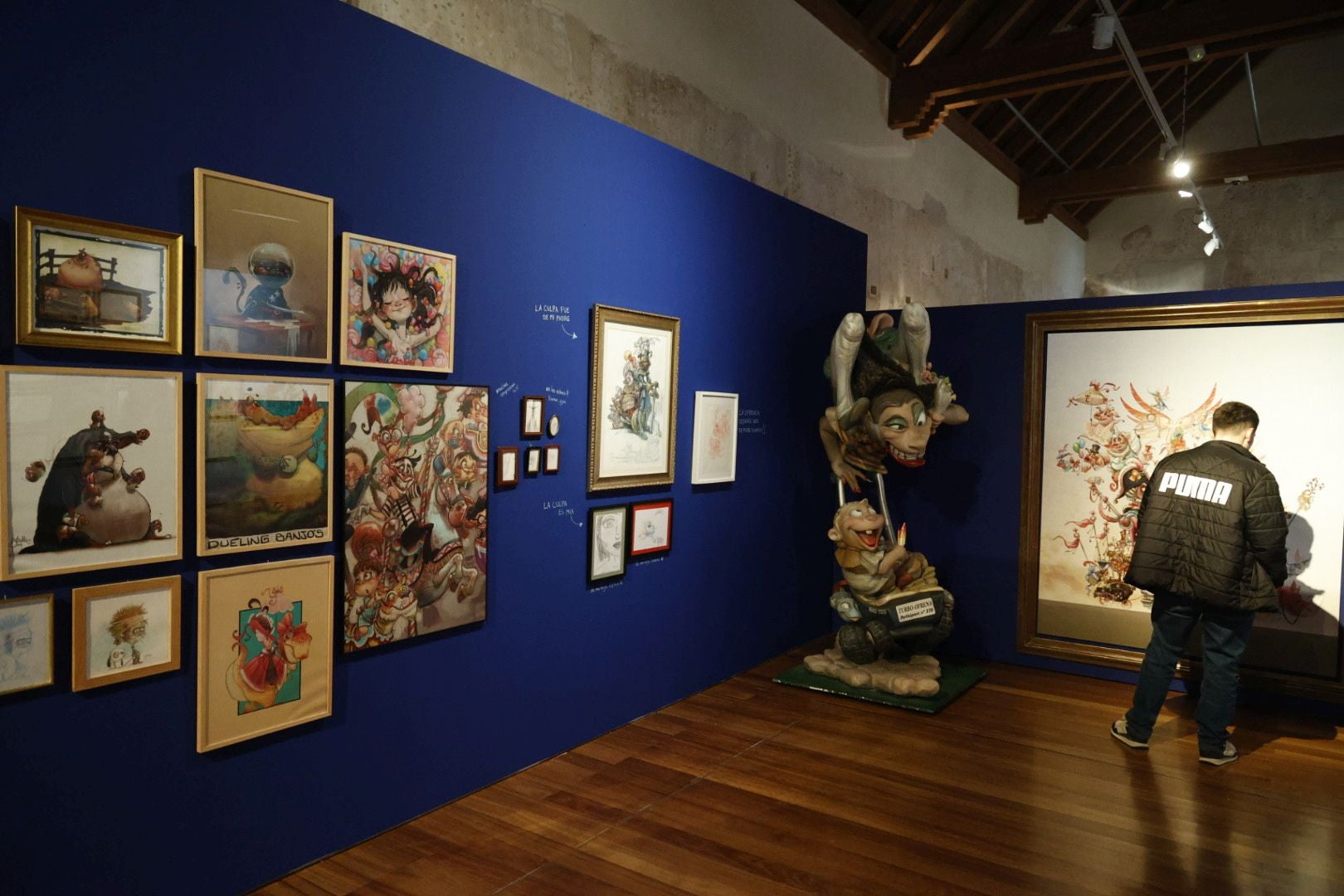 José Santaeulaia lleva las fallas al Centro del Carmen