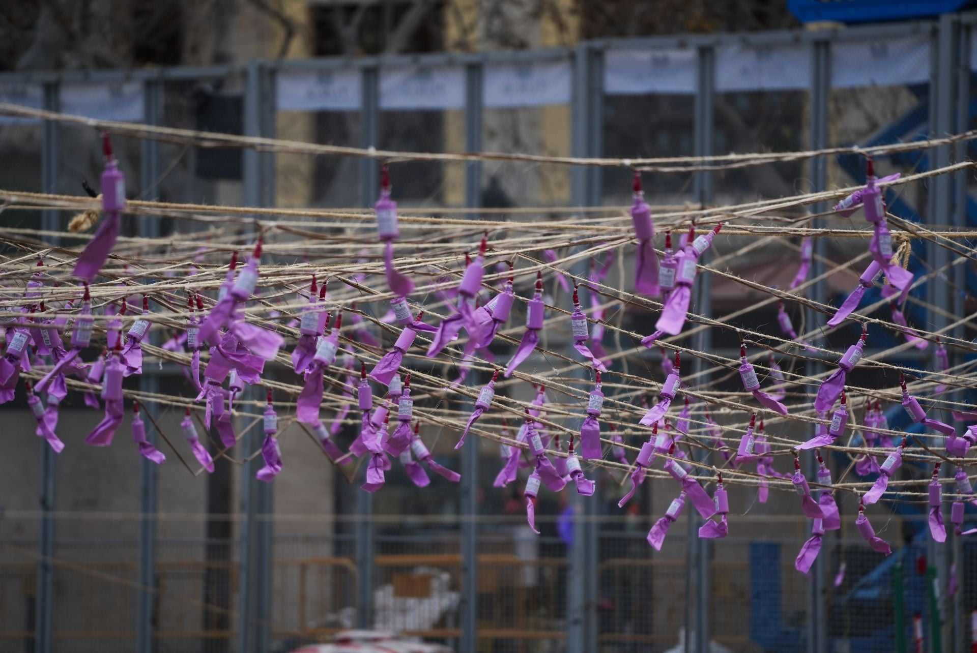 La mascletà de Nuria Martí de las Fallas 2025, en imágenes