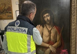 La Policía de la Generalitat interviene un cuadro falsamente atribuido al pintor Juan de Juanes