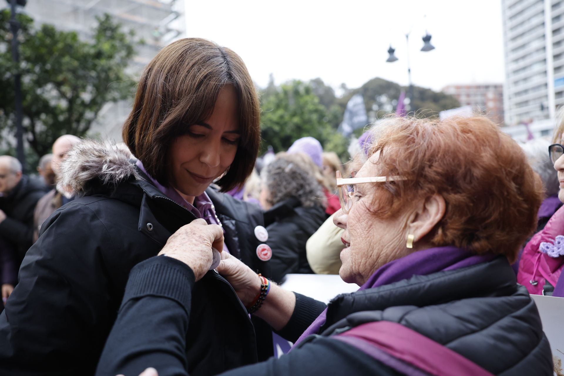 Las imágenes de la manifestación del 8M en Valencia