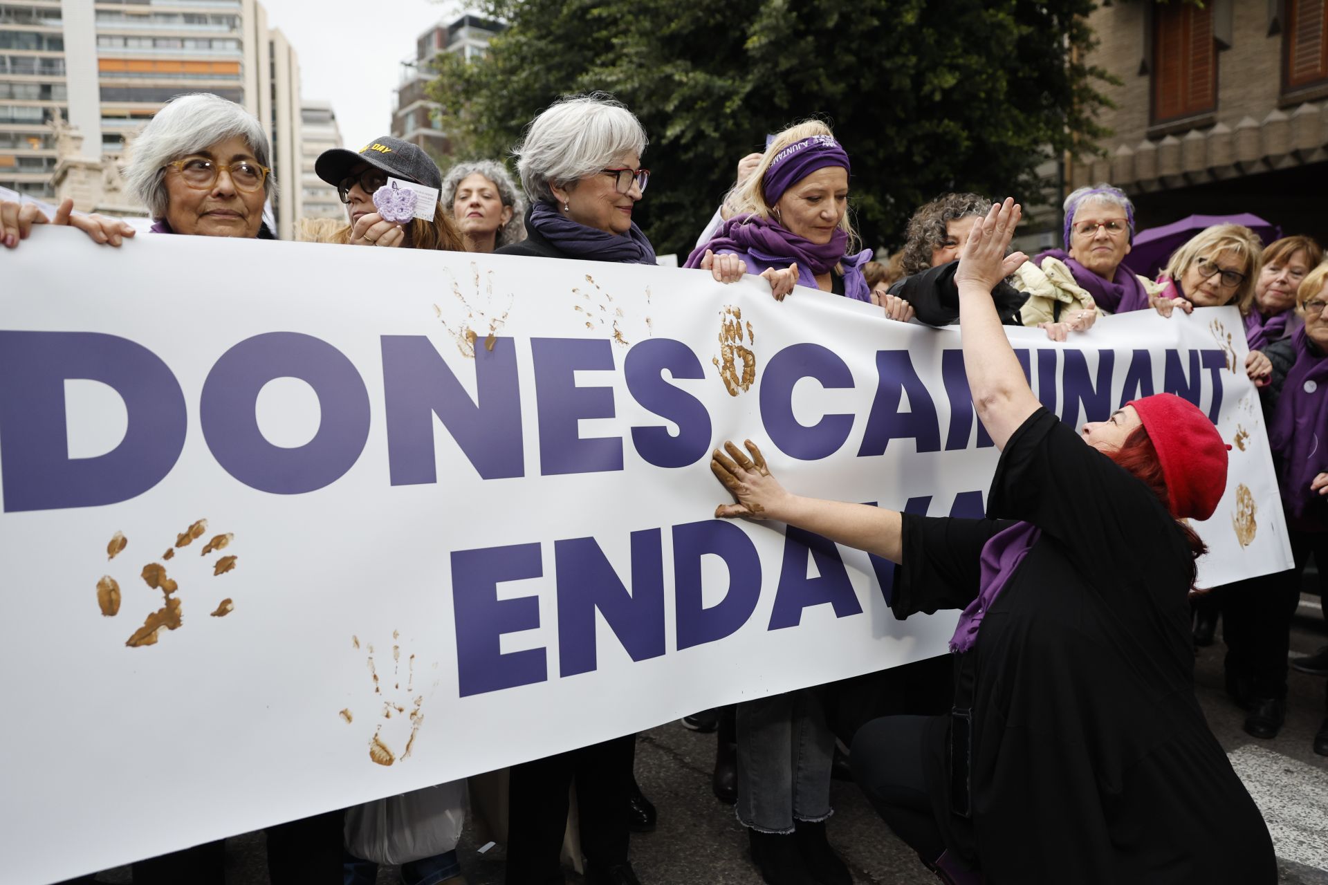 Las imágenes de la manifestación del 8M en Valencia