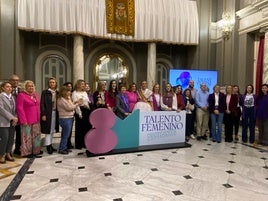 El acto de este sábado, en el Salón de Cristal del Ayuntamiento.