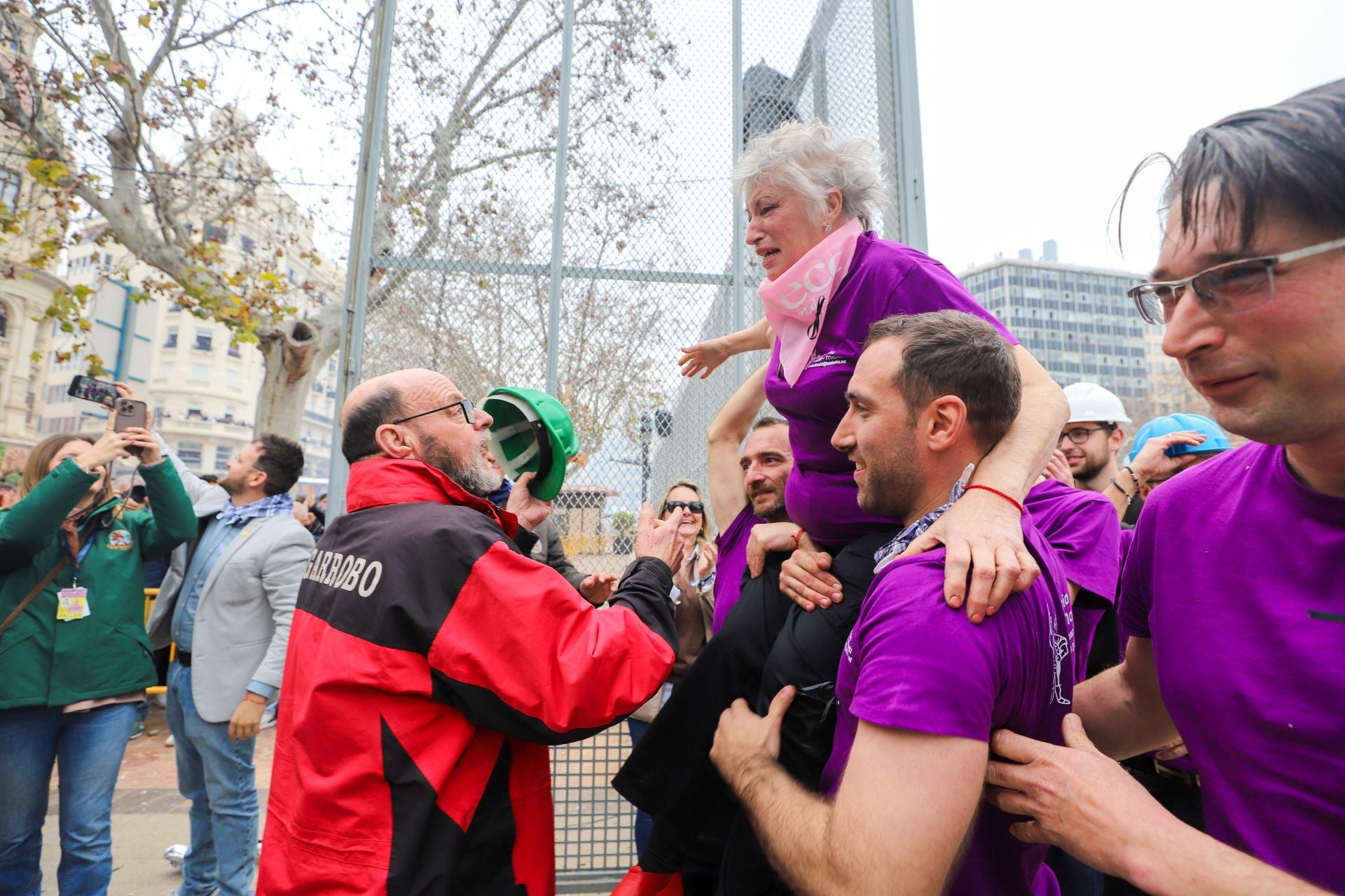 La mascletà de Nuria Martí de las Fallas 2025, en imágenes