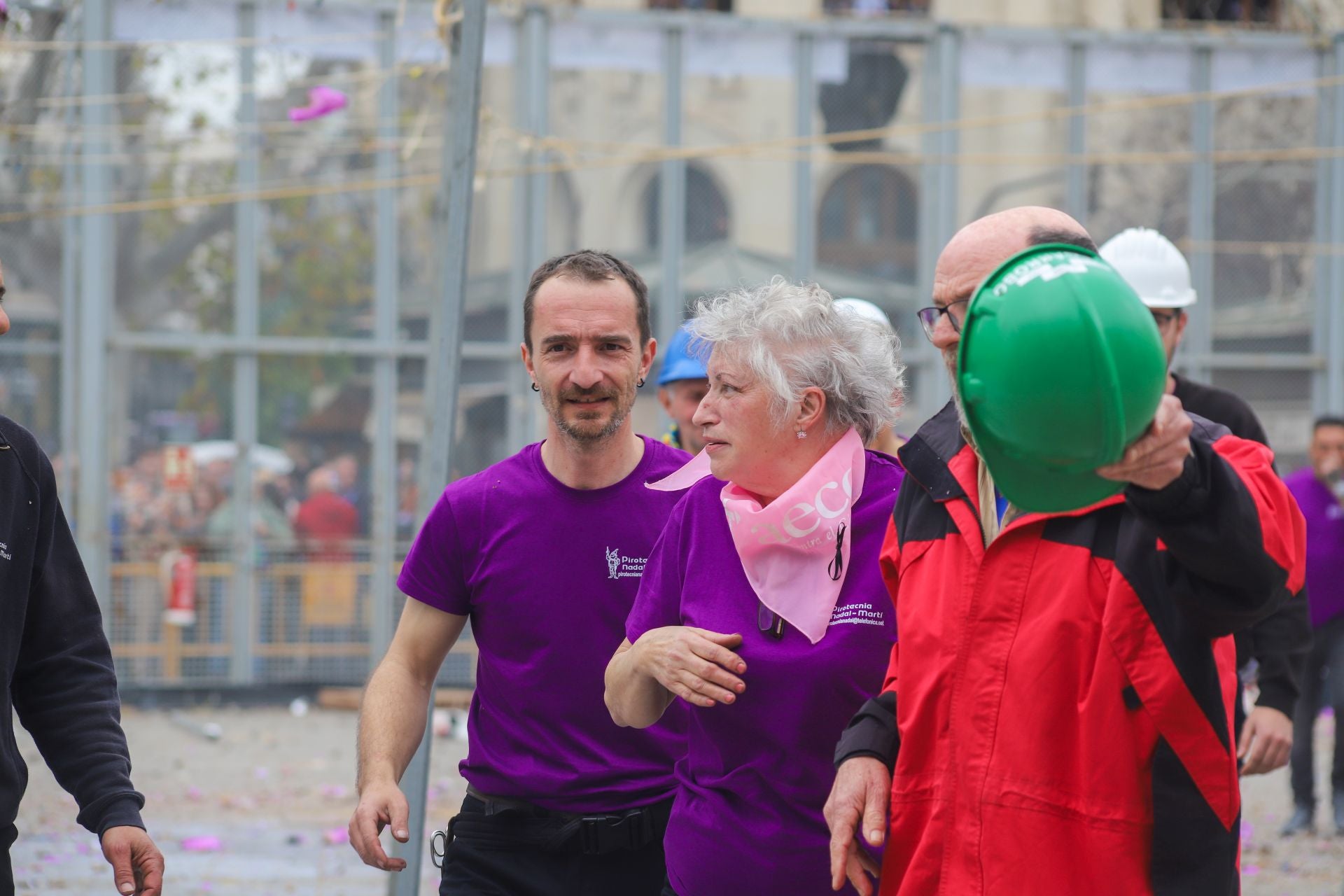 La mascletà de Nuria Martí de las Fallas 2025, en imágenes