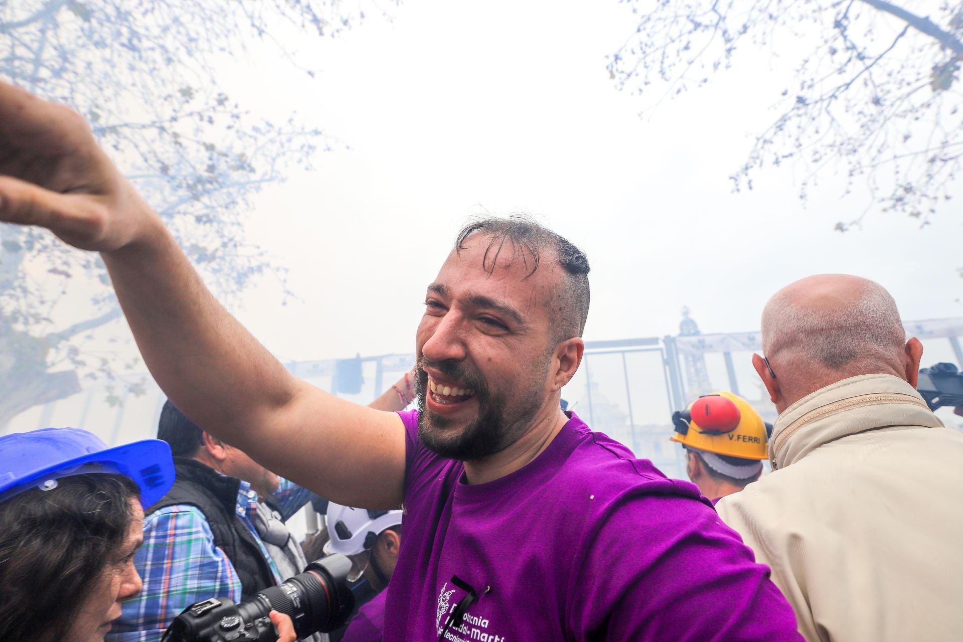 La mascletà de Nuria Martí de las Fallas 2025, en imágenes
