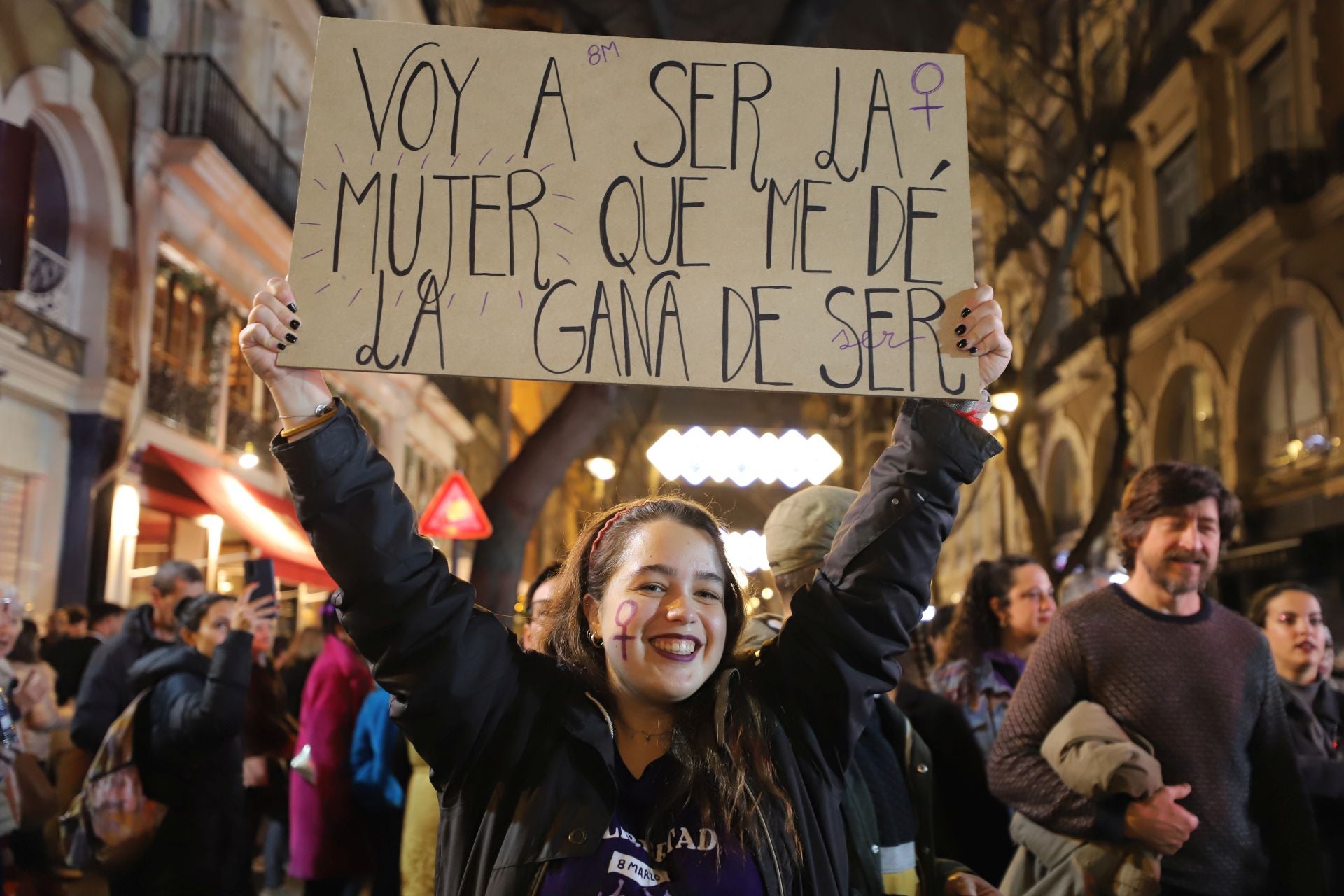 Las imágenes de la manifestación del 8M en Valencia