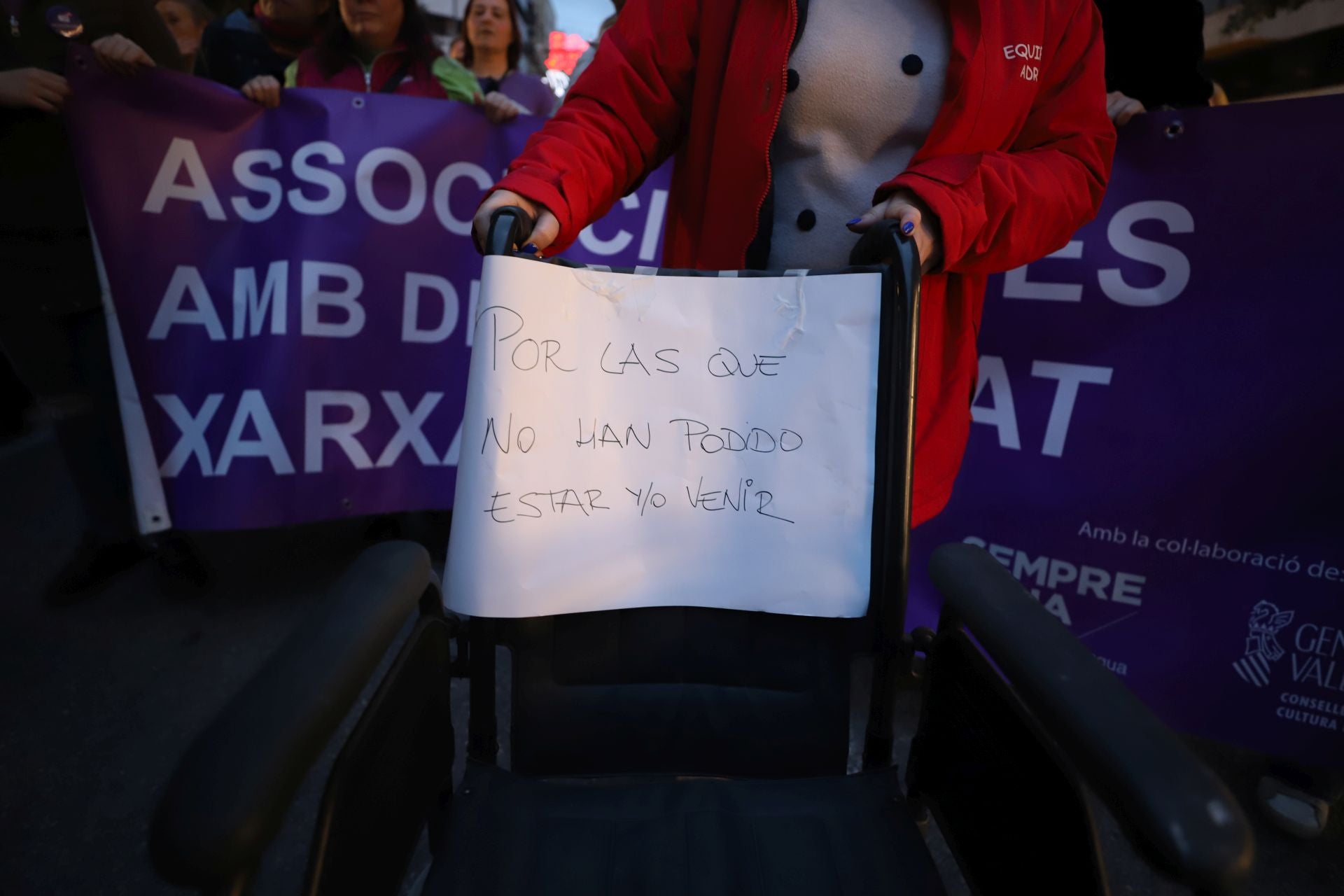 Las imágenes de la manifestación del 8M en Valencia