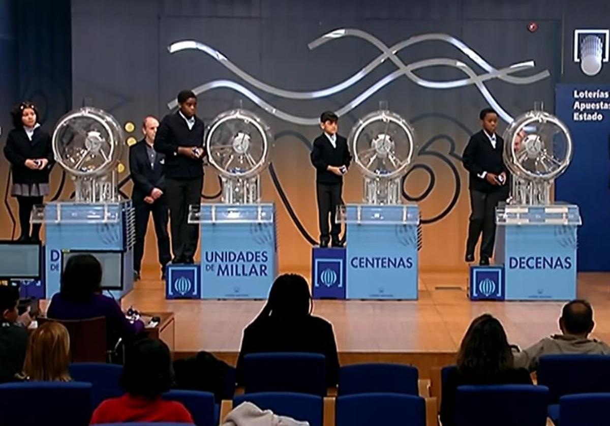 Sorteo de la Lotería Nacional de este sábado.