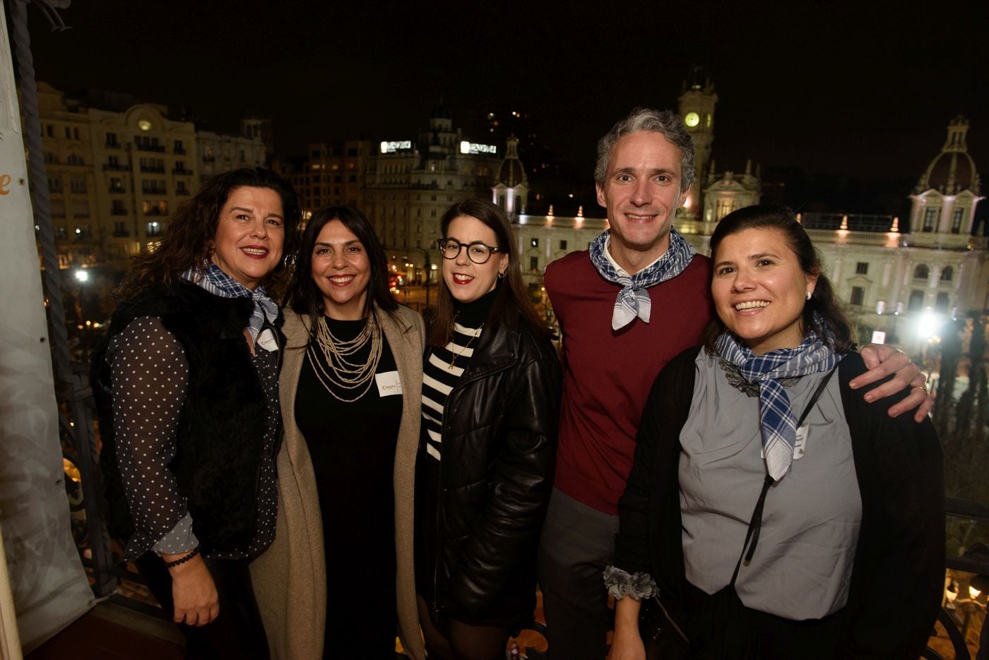 Ana Vidal, Eva Uroz, Alba Legua, Olga Ferrer y Javier Rivera.