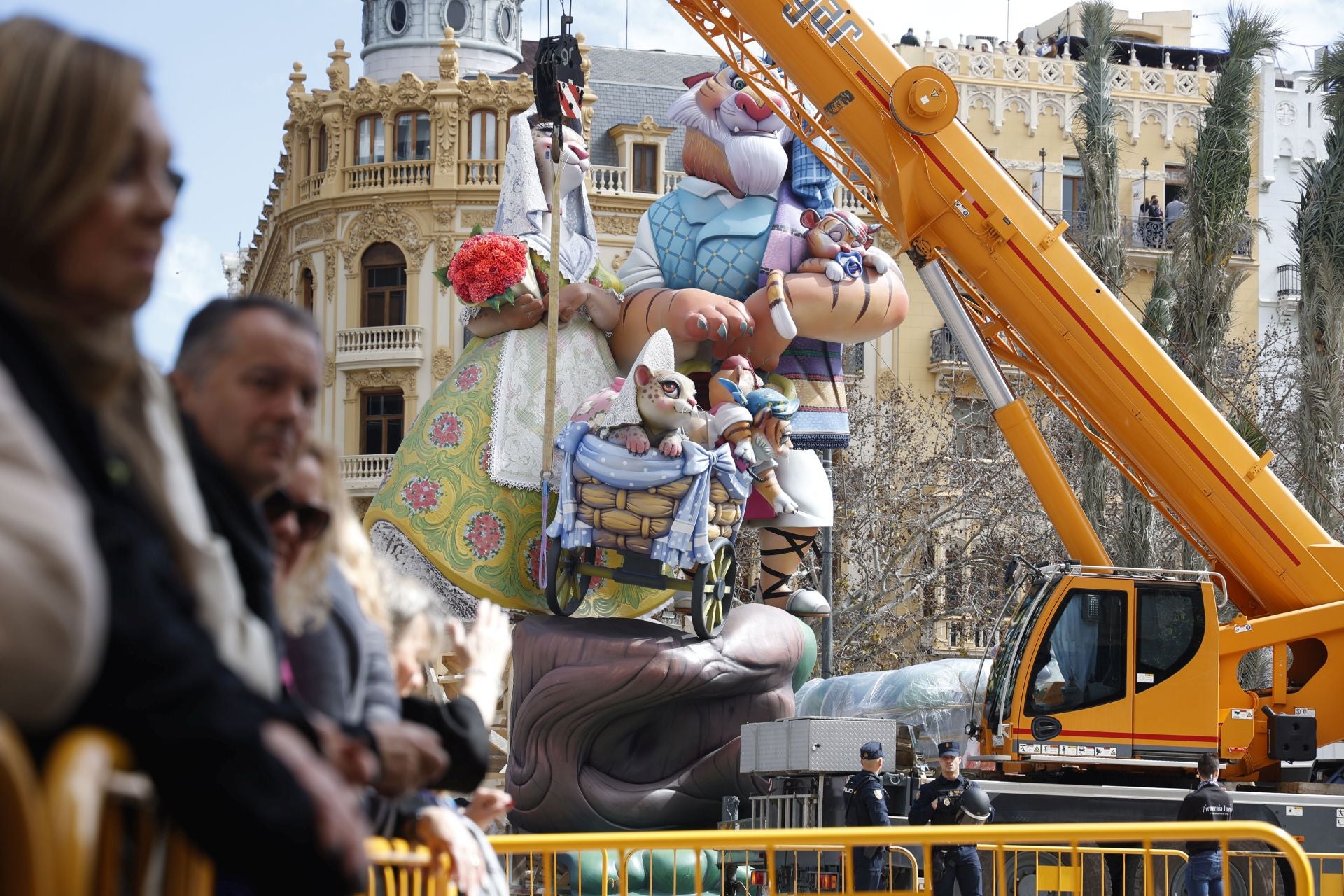 Planta falla plaza Ayuntamiento