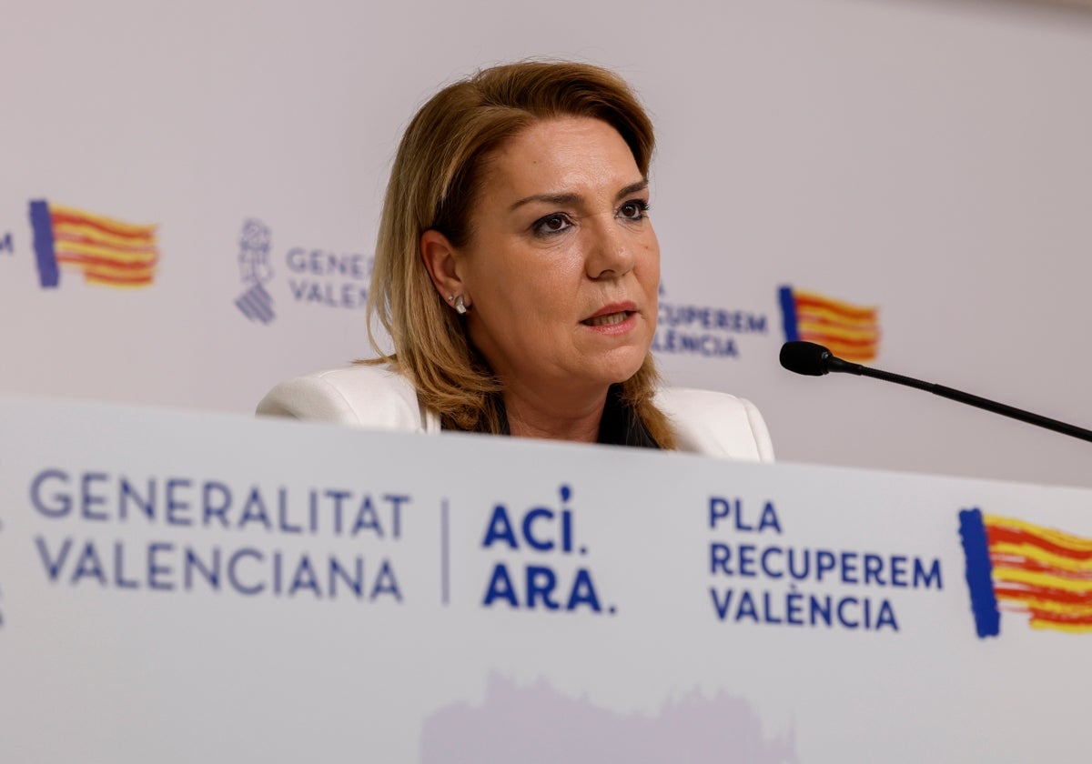 La vicepresidenta primera y portavoz del Consell Susana Camarero.