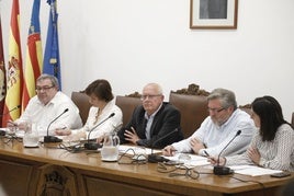 Imagen de un pleno reciente celebrado en Dénia.