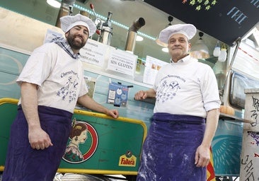 El heredero de los únicos churros sin gluten de las Fallas