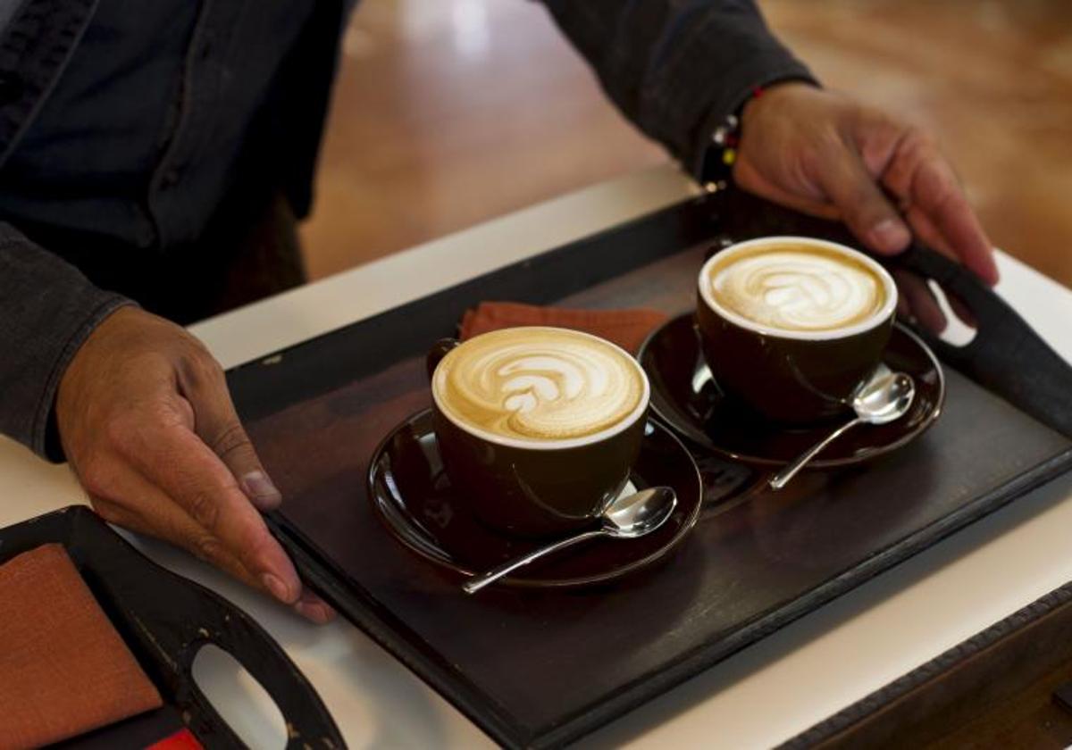 Tazas de café.